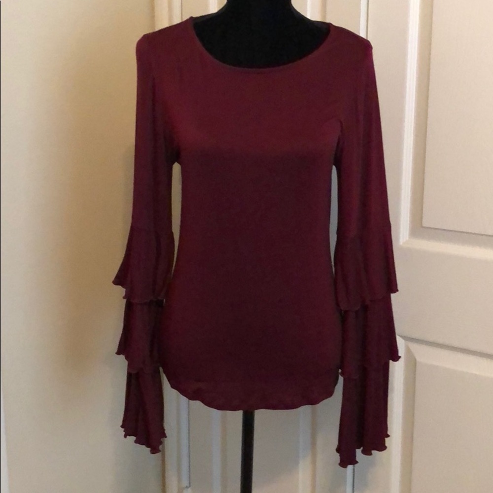 Forever 21 Plus Bell Sleeve Top